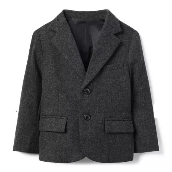 new janie and jack Gray blazer jacket 12-18 months